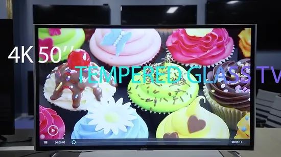 Fernseher 4K Smart LED TV 50 Zoll mit WLAN