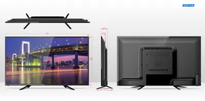 55-Zoll-Smart-LED-Fernseher UHD Grade a Panel Android9.0 OEM-Fabrik-Großhandelspreis
