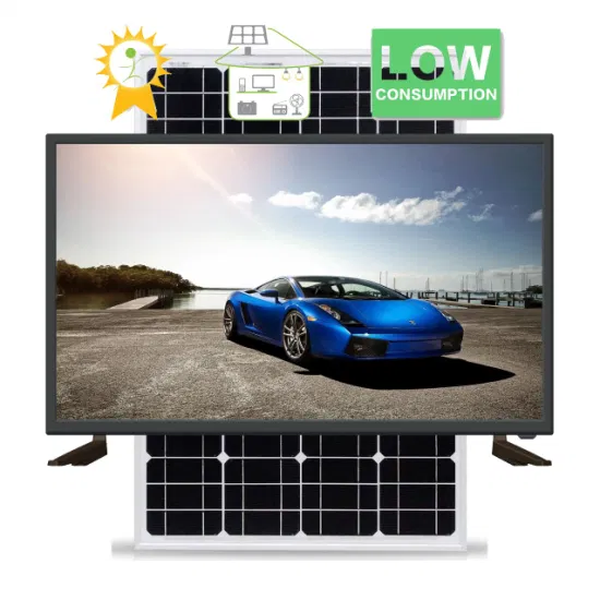 32 Zoll günstiger 2K HD FHD 1080P Fernseher LED LCD Solar TV DVB