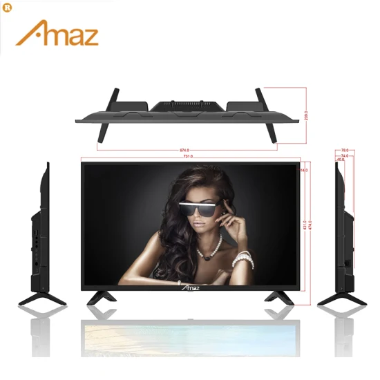 China Hersteller maßgeschneiderter LED-Fernseher Smart Television FHD UHD 32 40 50 55 Zoll LED-Fernseher Smart 2K 4K-Fernseher