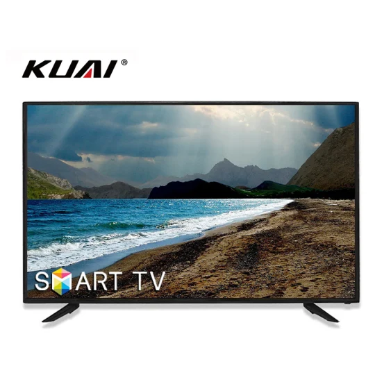 Fabrik Niedrigster Preis 55 65 75 Zoll LED-Fernseher 2K FHD Flachbildfernseher 4K UHD Android Smart TV LED-LCD-Fernseher