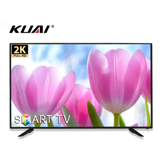 Günstigster Fabrikpreis LED-Fernseher OEM 65-Zoll-Flachbildfernseher Android Smart TV 2K 4K FHD